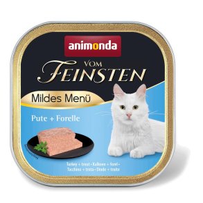 ANIMONDA Vom Feinsten Mildes Menu Turkey and trout  - vd kattefoder - 100g