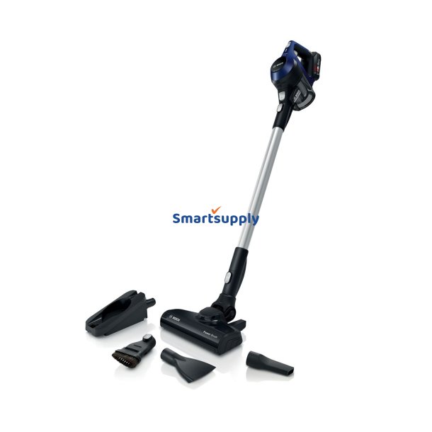 Bosch Serie 6 Bbs611mat Stavstvsuger/Elektrisk Kost 2-I-1 Stavstvsuger Batteritrt Posels 0,3 L Bl 2,5 Ah