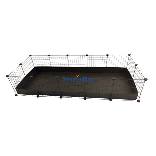 C &amp; C Modulbur 5X2 Gris Kanin Pindsvin 180 X 75 X 37 cm