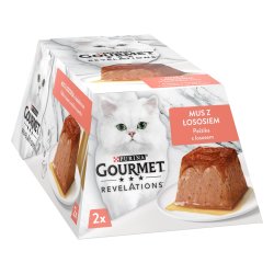 PURINA Gourmet Revelations Salmon - vdfoder til katte - 2x57 g