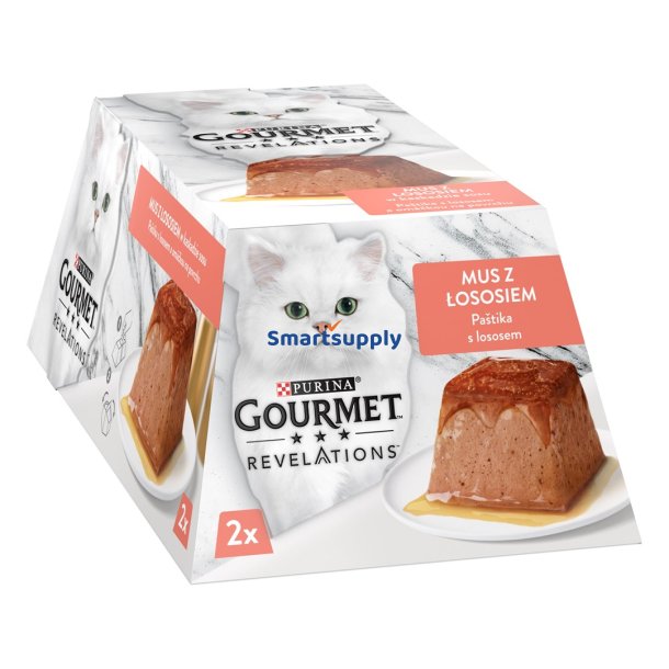 PURINA Gourmet Revelations Salmon - vdfoder til katte - 2x57 g