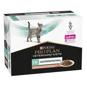 PURINA Pro Plan Veterinrditer EN St/Ox Gastrointestinal laks - vd kattefoder - 10x85 g