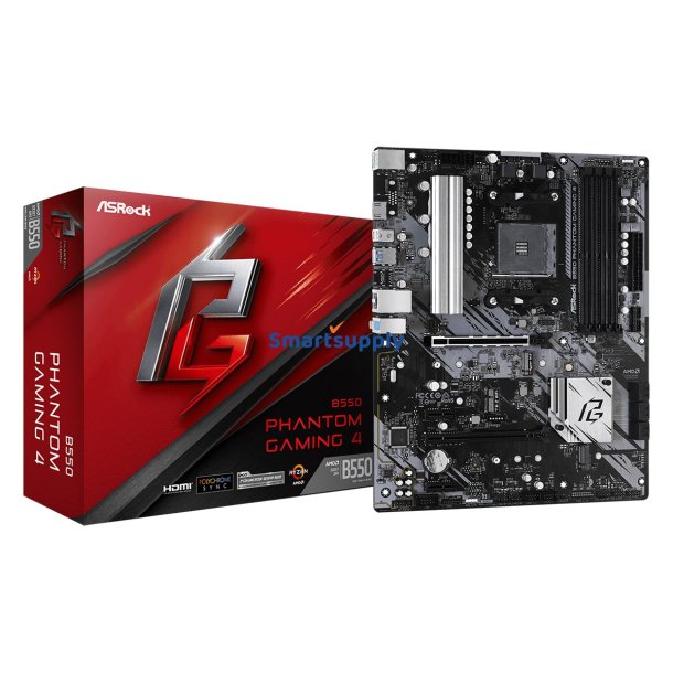 Asrock B550 Phantom Gaming 4 Socket Am4 Atx Amd B550