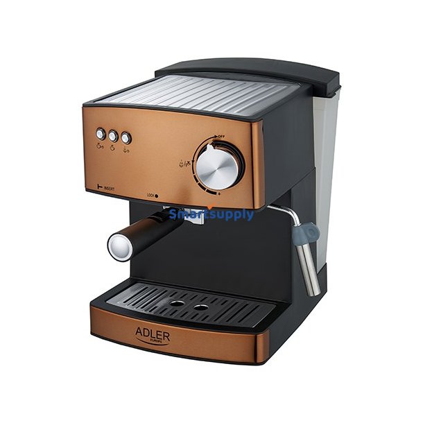 Adler Ad 4404Cr Kombi Kaffemaskine 1,6 L Semi-Auto