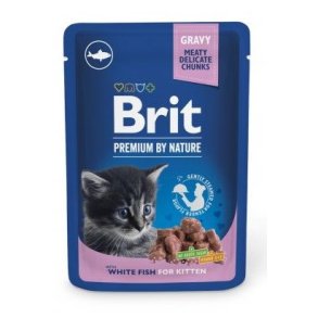 BRIT Premium by Nature Kitten White fish - vdfoder til katte - 100 g