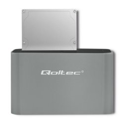 Qoltec 50315 Dockingstation HDD / SSD | 2,5 "/ 3,5" SATA | USB 3.0
