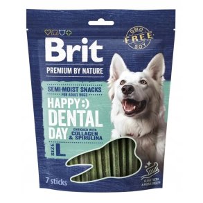 BRIT Premium Dog Snack Dental L - godbid til hunde - 250g