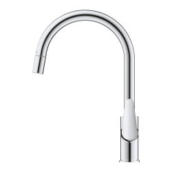 GROHE baucurve 30547000 Etgrebs kkkenvaskarmatur Krom