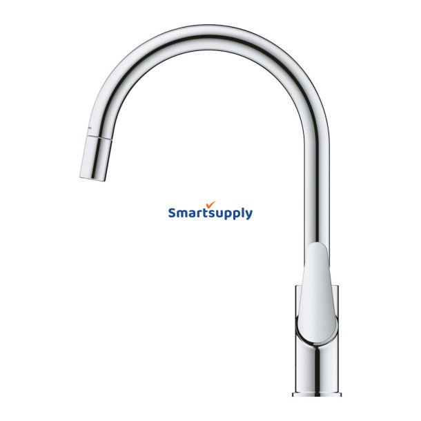 GROHE baucurve 30547000 Etgrebs kkkenvaskarmatur Krom
