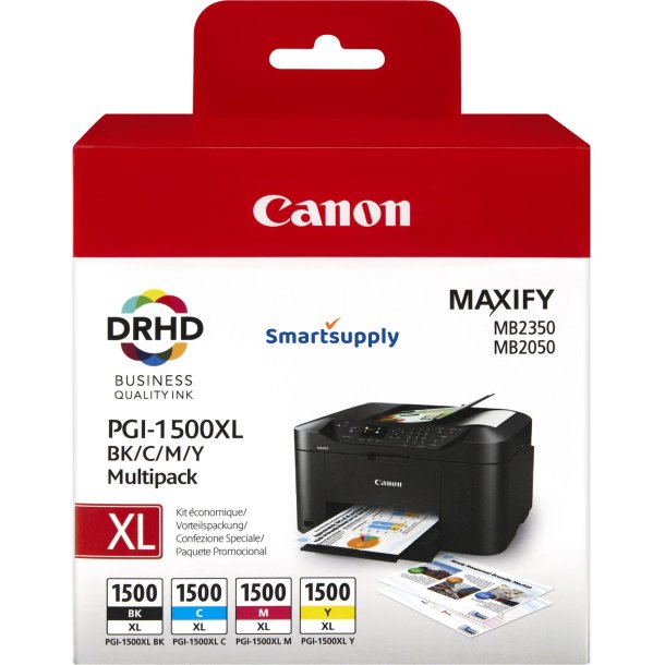 Canon PGI-1500 XL BCMY bl�kpatroner original