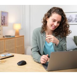 Trust Ozaa Mus Office Hjrehnds Rf Trdls + Bluetooth Optisk 3200 Dpi