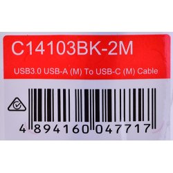 Unitek Kabel Usb-C, Usb-A, 5 Gbp, 2M