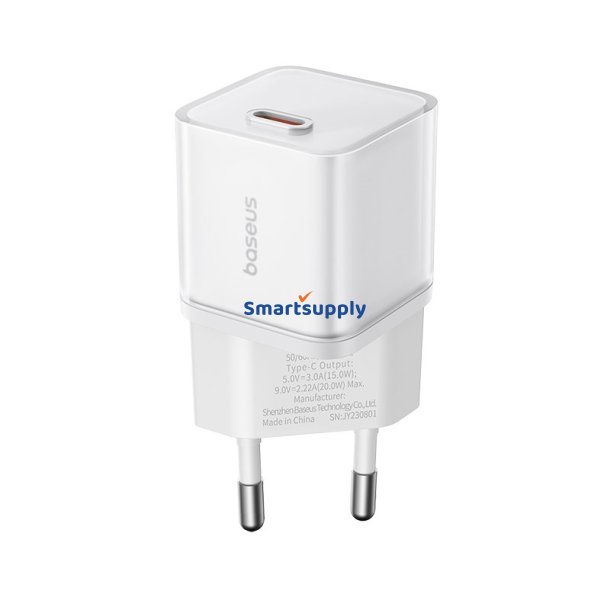 Baseus Gan5s P10162503213-00 Netoplader 20 W Hvid