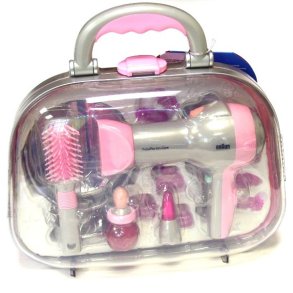 Fris�rsuitcase Braun