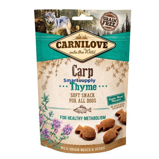 Carnilove Soft Carp+Thyme Hundegodbid - 200 G