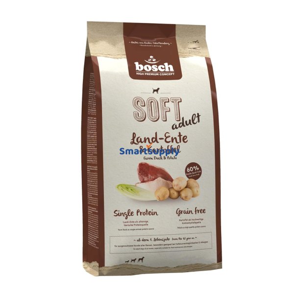 Bosch Tiernahrung Hunde Trfoder 2,5 Kg Voksen And, Kartoffel