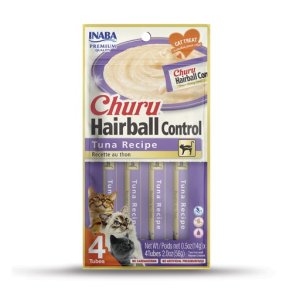 INABA Churu Hairball Tun-godbid til katte - 4x14 g