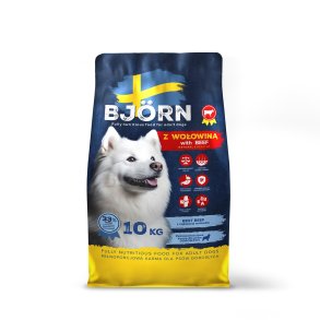 BJORN with Beef - trfoder til hunde - 10kg
