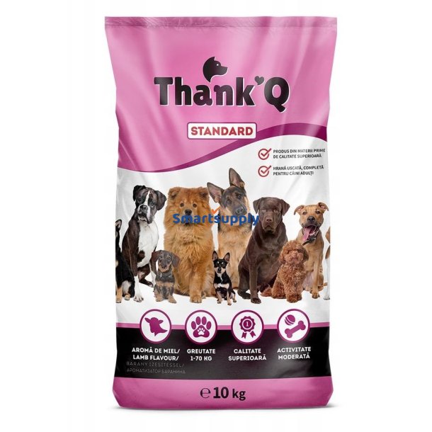THANK'Q Standard  Lamb - trfoder til hunde - 10kg