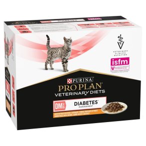 PURINA Pro Plan Veterinary Diets DM St/Ox Diabetes Management - vd kattefoder - 10 x 85g