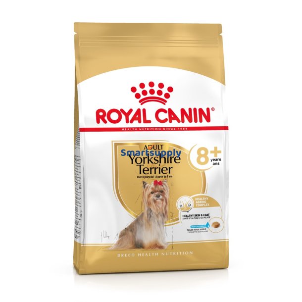ROYAL CANIN Yorkshire Terrier 8+ Trt hundefoder Fjerkr 1,5 kg