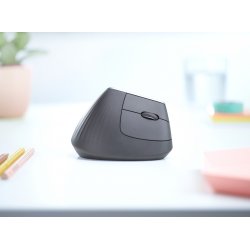 Logitech Mx Vertical Advanced Ergonimisk Mus Rf Trdls+Bluetooth Optisk 4000 Dpi Hjre Hnd
