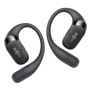 SHOKZ OpenFit 2 Hovedtelefoner Trdls rekrog Opkald/Musik/Sport/Hverdag Sort