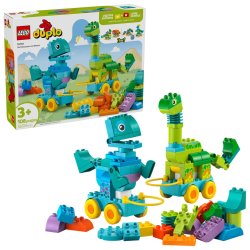 Lego Duplo 10451 3-I-1 Dinosaurer P Hjul