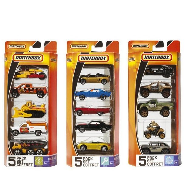MATCHBOX FIVE PACK