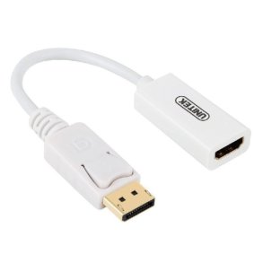 ADAPTER DISPLAYPORT TIL HDMI 4K; Y-6332 HVID