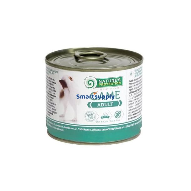 NATURENS BESKYTTELSE Voksenvildt - vdt hundefoder - 200 g