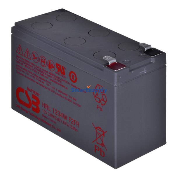 Hitachi Batteri Csb Hrl1234wf2fr 12V 9Ah