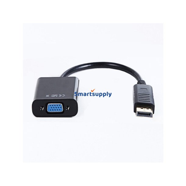 Video Adapter Displayport 1.1(M)->VGA(F)
