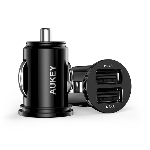 CC-S1 Ultrafast 2xUSB biloplader AiPower 4.8a 24W