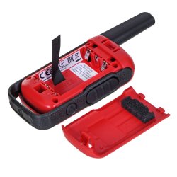 Motorola TALKABOUT T42 vysílačka 16 kanálů Černá, červená