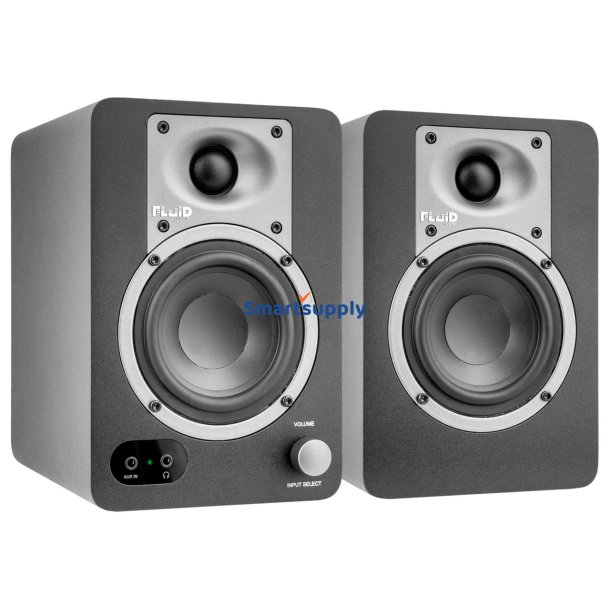 Fluid Audio C35BT - Aktiv 3,5"-tommers tovejs reference-studiomonitor med Bluetooth (par)