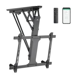 Maclean Elektrisk Loftbeslag Til Tv, Max Vesa 600X400, Til Skr Vgge, Fjernbetjening, 32"-70", 35 Kg