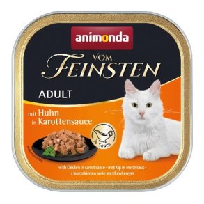 ANIMONDA Vom Feinsten Adult Chicken in carrot sauce - vd kattefoder - 100g