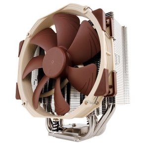 Noctua NH-U14S PC-klerkomponent Processor Kler 12 cm Brun, Rustfrit stl