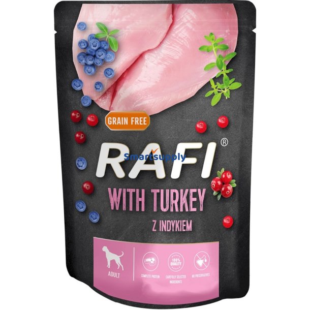 DOLINA NOTECI RAFI - Vdt hundefoder - kalkun, blbr, tranebr 300 g