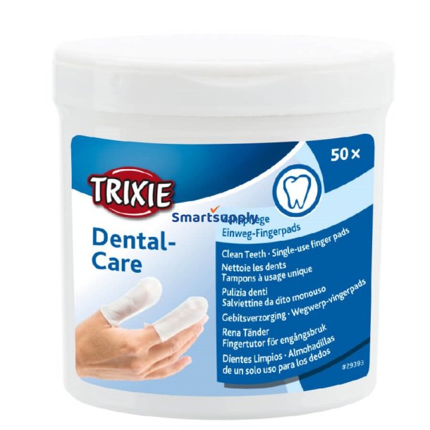 TRIXIE Dental-Care Tnderenservietter - 50 stk.