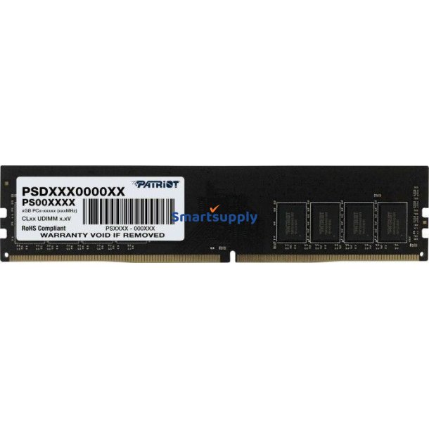 Patriot Memory Signature PSD416G32002 hukommelsesmodul 16 GB 1 x 16 GB DDR4 3200 Mhz