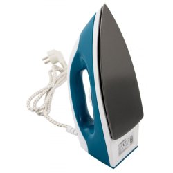 Esperanza TRAVEL IRON SMOOTHER Tr strygejern Non-stick bundplade 1200 W Bl, Hvid