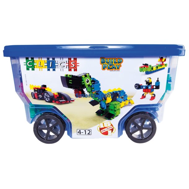 Clics Cb411 Byggeklose Rollerbox 15In1