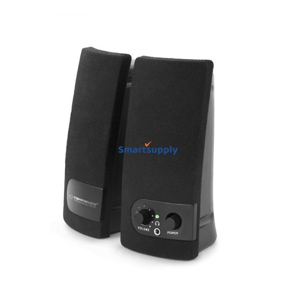 Esperanza Ep119 2-Vejs Black Wired 6 W