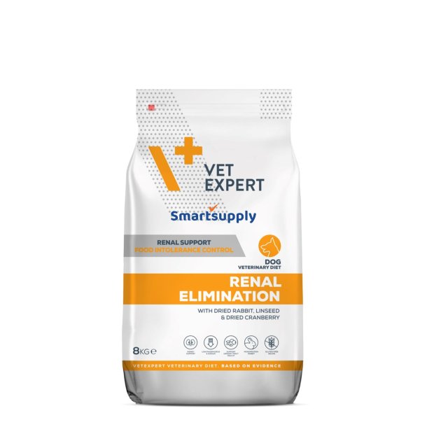 VET EXPERT Veterinary Diet Renal Elimination Dog - t�rfoder til hunde - 2 kg