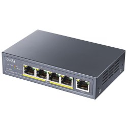 Cudy GS1005P netvrksswitch Gigabit Ethernet (10/100/1000) Strm over Ethernet (PoE) Gr