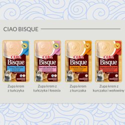Inaba Ciao Bisque Kyllingsuppe - Godbid Til Katte - 40G