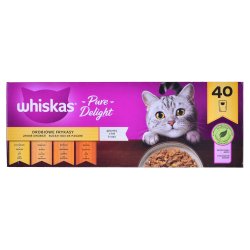 Whiskas Kyllinggryderet Gel&eacute; 40 X 85 G