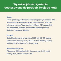 PURINA Cat Chow Sterilised Gig Kylling med aubergine - fugtigt kattefoder 85 g